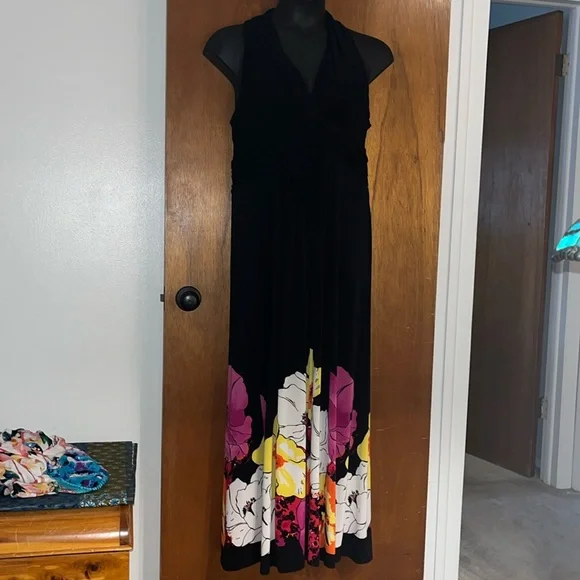 Jones New York long floral dress - Picture 1 of 9